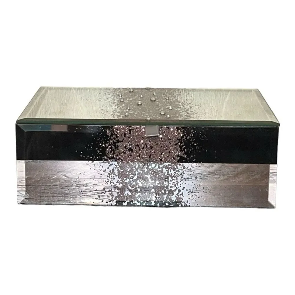 Christian Siriano mirrored jewelry box